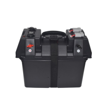 12V Smart Battery Box Power Station LithiumAGM Case w 50A Anderson Plug 100