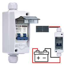 40A DC12V 240V Solar Battery Disconnector PV Switch with Waterproof Enclos