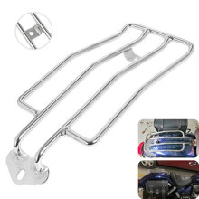 Chrome Solo Seat Luggage Rack For Harley Sportster Iron 883 Forty Eight 042