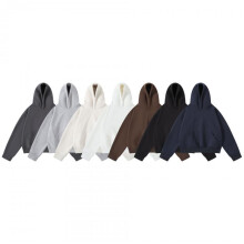 (Dark purple, M 1pcs) RUIIENRS x ROPUCHA Spring and Autumn New Style Heavy Short Boxy Hoodie Cleanfit Loose Lazy Style