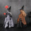 (White) Halloween Decorations Ghost Pumpkin Tree Topper Star Tabletop Figure Spooky Ornaments 5