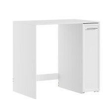 SoBuy Meuble lave-linge avec porte, 90x60x88 cm