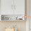 SoBuy Mobile pensile bianco 90x70x28,5 cm 9