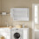 SoBuy Mobile pensile bianco 90x70x28,5 cm 14