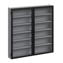 SoBuy Armoire Murale 2 Portes 80x80 cm
