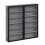 SoBuy Armoire Murale 2 Portes 80x80 cm 1