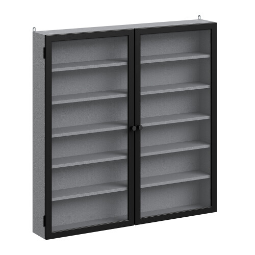 SoBuy Armoire Murale 2 Portes 80x80 cm