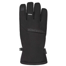 (S, Black) Karrimor Mens Waterproof Logo Gloves