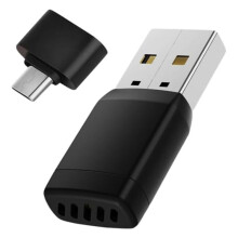 Wireless CarPlay Adapter for - Convert Wired to Wireless CarPlay, Plug & Dongle, Auto Reconnect