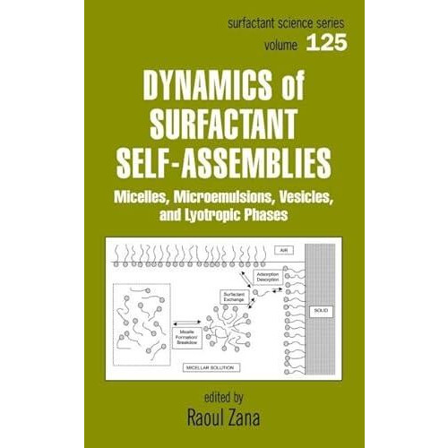 Dynamics of Surfactant SelfAssemblies Hardcover Book