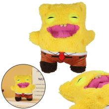 Fuggler SpongeBob SquarePants 22cm Yellow Plush Figure Funny Monster Toy UK
