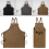 Waxed Canvas Tool Work Shop Apron Heavy Duty Woodworking Chef Workshop Unisex UK 4
