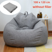 Extra Large Bean Bag Chairs Sofa Cover Indoor Lazy Lounger For Adults Kids