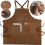 Waxed Canvas Tool Work Shop Apron Heavy Duty Woodworking Chef Workshop Unisex UK 3