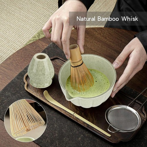 5PCS Matcha Whisk Holder Japanese Matcha Tea Set Matcha Making Tool Kit 1