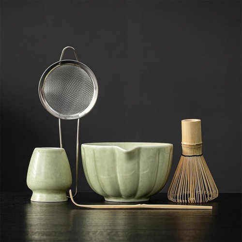 5PCS Matcha Whisk Holder Japanese Matcha Tea Set Matcha Making Tool Kit