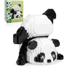 1325Pcs Panda Building Blocks Set Model Cute Animal Creative Bricks Kids Gift