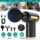 6 Speeds 4 Heads Massage Gun Deep Tissue Percussion Massager Handheld Massager 1
