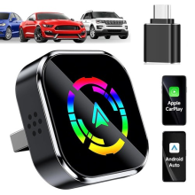 CarPlay Adapter Android Auto Adapter Wireless Dongle Bluetooth 2 In 1 USB