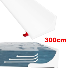 3M PVC Quadrant Trim,Flexible Laminate Beading Self Adhesive Plastic Wall Corner