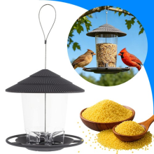 Bird Feeder Hanging Bird Feeder Garden Bird Feeder Squirrel Proof Lightweight