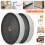 2 Rolls Felt Strip Roll Felt Tape Roll Self Adhesive Multipurpose Soundproofing 1