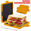 Toasted Sandwich Maker Machine Microwavable Waffle Maker Microwave Oven Toastie 1