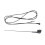 Antena de Teto de Base Quadrada de 17 Polegadas e Suporte com FiaçãO para  106 205 206 306 307 309 406 806 2