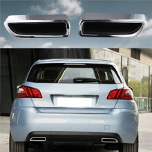 Car Exhaust Tail Pipe Cover Trim Chrome for 308S 15-20 Tail Throat Frame Decorative 9811520280 9811519980 L