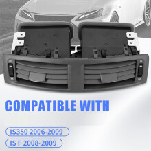 New Dash Center Air Conditioner Vent Grille 5567053010 for IS250 IS350 2006-2008 Middle AC Air Outlet