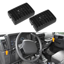 1Pair Dash Air Vent Grille Louver 5DP54TAZ 5DP55TAZ for Cherokee XJ TJ 1997-2006 Air Conditioning Outlet