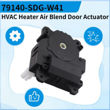 HVAC Heater A/C Blend Air Door Actuator with Control Motor for Accord 03-07 7-Pin 79140-SDG-W41