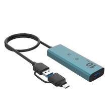 USB C Hub 10Gbps USB 3.2 GEN 2 HUB Multifunctionele Adapter Splitter Compatibel met PC HUB USB Type C 3.2 HUB