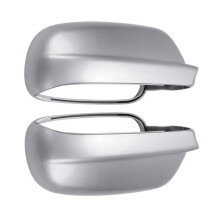Car Side Wing Mirror Cover Rearview Mirror Shell 1K0857537 1K0857538 for 5 MK5 5.5 6 Matte Silver