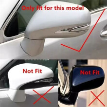 Rearview Mirror Cover Trim for IS350 ES350 LS250 RX270 RX350 RX450 Side Mirror Cap Accessories