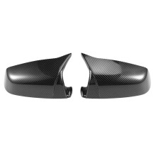 Seitenspiegelkappe für 5er 6er 7er E60 E61 E63 E64 F06 F07 F10 F11 F13 F01-F04, Carbonfaser-Optik