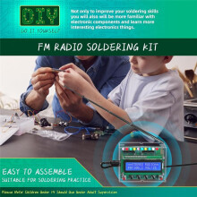 FM-Radiokit, Doe-Het-Zelf-Soldeerprojecten Radio voor Leren, Lesgeven in STEM-Onderwijs Ideaal Cadeau voor Familie en Vrienden