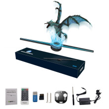 42CM 3D 224 LED WiFi Holographic Projector Display Fan Hologram Advertising Fan