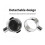 For  51MM Stainless Steel Bottomless Handle  Double Ear Accessory Coffee Accessories with Filter Basket 6
