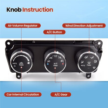 HVAC A/C Heater Climate Control Module for 2011-2013 AC Control Temp Panel 55111170AA 55111170AD