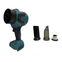 Turbo Blower Vacuum Cleaner 3-Gears Brushless Cordless Air Duster Floor Carpet Car Power Tool for 18V Battery