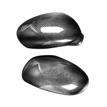 True Carbon Fiber Exterior Door Mirror Cover Rearview Mirror Cover Trim for  911 996 2004 Boxster 986 1997-2004