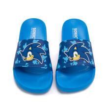 (1 UK Child) Sonic the Hedgehog Sliders (Boys Blue)