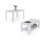 Pack mesa de comedor 123 y mesa de centro Lya 1