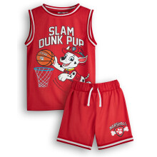 (3-4 Years) Paw Patrol 2 Piece Basketball Set (Boys Red)