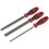 Sealey Sealey AKR03 Premier Rasp File Set 3pc 1