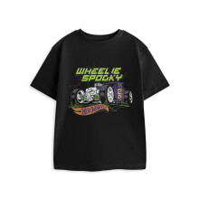 (7-8 Years) Hot Wheels Short Sleeved T-Shirt (Boys Black)