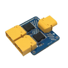 BIFRC Módulo de Expansão de Bateria, Diodo de Canal Duplo, Módulo Paralelo de Comutação Automática, Porta XT60, Placa Integrada para Drone RC, A