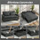 Three-Way Two-Seater Sofa Bed - Charcoal Grey 6