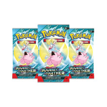 Pokemon Cards Journey Together, English - Booster Bundle including 3 Pokemon Booster Packs - TCYM Product